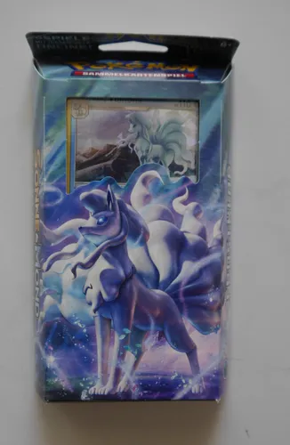 Pokemon Nacht in Flammen Spielfertiges Deck Frostklar - TCG OVP Decks & Starter mit 60 Karten, ideal für Einsteiger ab 6 Jahren, inklusive starken Charakteren wie Vulnona und Wolwerock.
