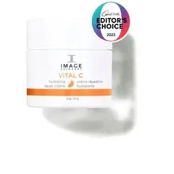 IMAGE Skincare VITAL C hydrating repair crème - Nachtcreme für intensive Feuchtigkeit und Hautreparatur, reduziert feine Linien und Falten mit Hyaluronsäure und Vitamin C. Ideal für trockene, empfindliche Haut.