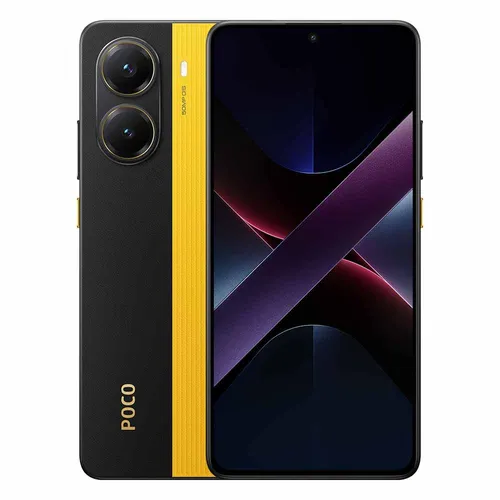 Xiaomi POCO X7 Pro 5G Smartphone - 12GB RAM, 256GB Speicher, 50 MP Kamera, Gelb - Smartphone mit 5G-Technologie, 50 MP Kamera und IP68 Schutz, ideal für Fotografie und Outdoor-Aktivitäten.