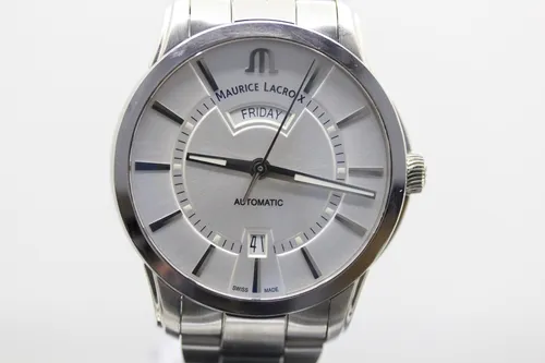 Maurice Lacroix Automatic Pontos Day Date Uhr Ref.PT6358-SS002-130-1 ,Full Set#1