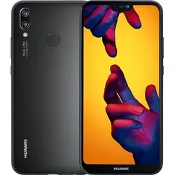Huawei Smartphone P20 Lite - 64GB, Dual-SIM, Schwarz, beeindruckendes 5.84 Zoll FullView Display und starke Dual-Kamera