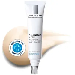 La Roche Posay Pigmentclar Augen 15 ml - Augencreme gegen dunkle Augenringe, sanft und effektiv für einen strahlenden Blick