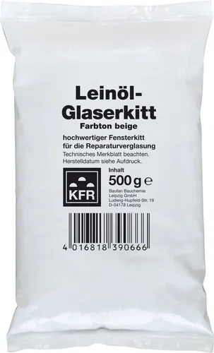 decotric Glaserkitt 500 g - Hochwertiger Fensterkitt für zuverlässige Verglasungen und Reparaturen. Ideal für Holz, Beton und Stahlrahmen. Für eine professionelle Verarbeitung und dauerhafte Ergebnisse.