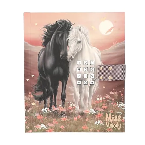 Depesche Miss Melody Tagebuch mit Code und Sound - Ein kreatives Tagebuch für Kinder ab 6 Jahren, das mit einem geheimen Code und Soundeffekten begeistert. Ideal für kleine Abenteurer und kreative Köpfe!