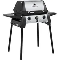 Grill Broil King Porta Chef 320 - Mobiler Grill mit kompakten Maßen, ideal für Camping und Balkon, bietet eine große Grillfläche von 55 x 34 cm für köstliche BBQ-Momente.
