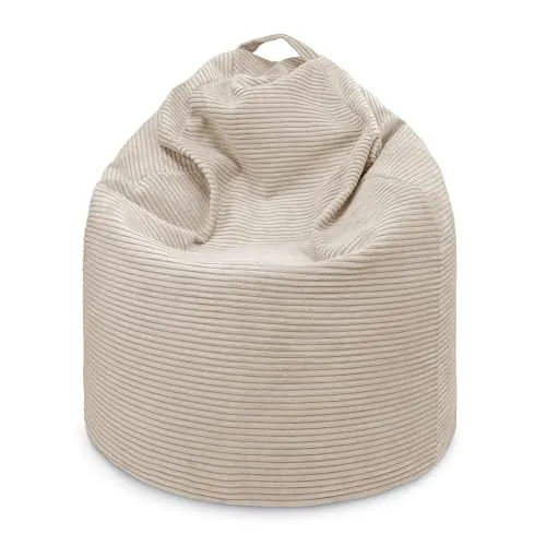 Ehrenkind® Sitzsack für Kinder – Ergonomisch & bequem - Der ideale Sitzsack für Kinder von 100 bis 140 cm. Mit hochwertigem Cordstoff, formstabil und pflegeleicht. Perfekt zum Spielen, Kuscheln und Entspannen – für langanhaltenden Komfort und Freude.