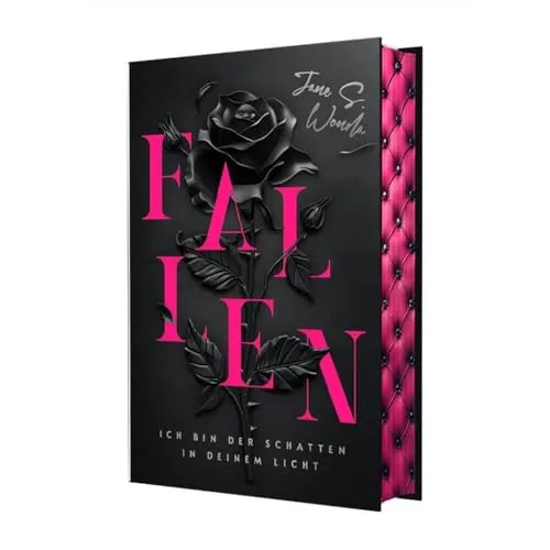 Fallen: Ich bin der Schatten in deinem Licht - Erotikkalender - Erotikkalender mit wunderschönem Farbschnitt, der die geheimnisvolle Verbindung von Licht und Schatten perfekt einfängt.