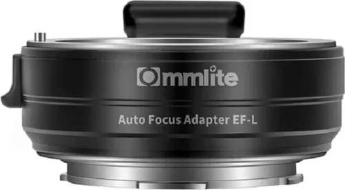 Commlite Canon EF/EF-S Mount an L-Mount AF-Adapter - Kamerazubehör für kreative Fotografen, ermöglicht die Nutzung von Canon-Objektiven an L-Mount-Kameras für mehr Flexibilität.