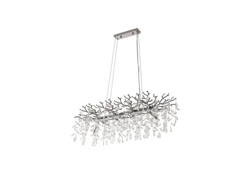Lucande Hängeleuchte Bellora, 8 W LED, Chrom - Elegante Hängeleuchte mit 1 x 8 W LED und chromfarbenem Design für stilvolle Innenräume. Ideal für Wohnzimmer und Esszimmer, sorgt sie für eine moderne Lichtatmosphäre.