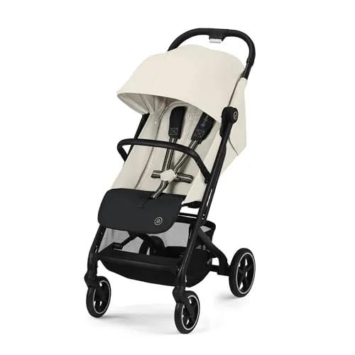 Cybex Kombi-Kinderwagen Beezy Buggy - Kollektion 2024, Canvas White - Kinderwagen für Neugeborene, leicht und kompakt für einfache Mobilität, ideal für moderne Eltern.