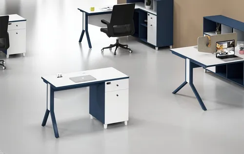 Chef Schreibtisch Luxus Büro Einrichtung  Tisch Kanzlei Praxis Tische Container