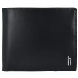 Hartmann Memphis East Scheinbörse Kreditkarte Leder Shiny Black 80760-2590 (149) - Hochwertige Herren-Scheinbörse aus genarbtem Vollrindleder in elegantem Shiny Black. Bietet Platz für Kreditkarten und andere Karten – ideal für den modernen Alltag.