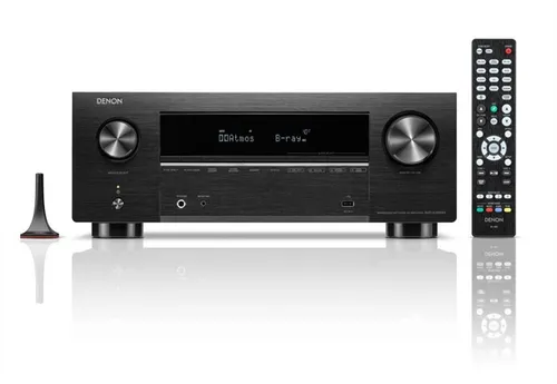 Denon AVC-X3800H - 9.4-Kanal AV-Receiver mit Auro-3D, Dolby Atmos, 8K Unterstützung und Multiroom-Heos für unvergleichlichen Soundgenuss im Heimkino