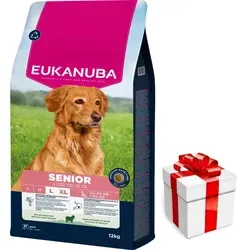 EUKANUBA Mature&Senior Large Lamm & Reis 12kg - Premium Hundefutter für Senioren - Hundefutter für ältere Hunde großer Rassen, reich an schmackhaftem Lammfleisch und leicht verdaulichem Reis für optimale Gesundheit.