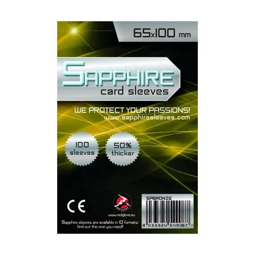 Schutzhüllen Sleeves Sapphire 65x100 Beutel Für Brettspiele 7 Wonders 100