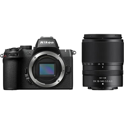 Nikon Z50 II + NIKKOR Z DX 18-140 VR – Vielseitige Systemkamera - Spiegelreflex- & Systemkameras mit großem Zoombereich für abwechslungsreiche Fotografie. Ideal für Reisen, 4K-Videos und Pre-Release Capture für perfekte Momente.