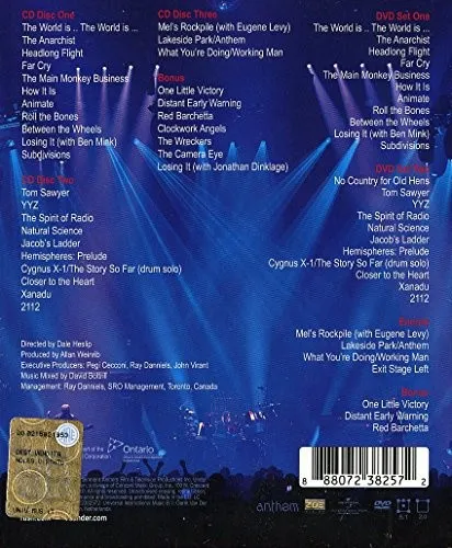 R40 Live [3 CD/DVD Combo] by Rush