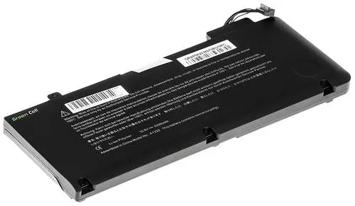 Green Cell Notebook-Akku A1322 10.8V 5200 mAh für Apple - Notebook-Akkus mit perfekter Anpassung und einfachen Installation. Wiederherstellung der Mobilität Ihres Laptops und umweltfreundliche Alternative zum Austausch des gesamten Geräts.