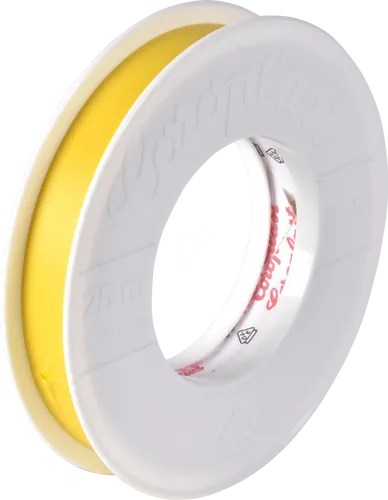 CORO 1791 - VDE Elektroisolierband, 25 m, 15 mm, gelb