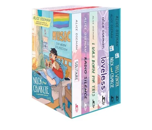 Alice Oseman Six-Book Collection Boxset - Romane & Erzählungen, eine Sammlung von sechs preisgekrönten Romanen der Bestsellerautorin Alice Oseman, einschließlich Loveless und Heartstopper, die die Themen Freundschaft und Identität meisterhaft erkundet.
