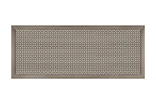 HEXIM Heizkörperverkleidung Damasco Eiche Vintage 150x60cm - Dekorative Heizkörperabdeckung aus MDF und HDF, vereint Komfort und Ästhetik. Ideal für moderne Innenräume, passt sich Ihrer Einrichtung an und sorgt für eleganten Charme.
