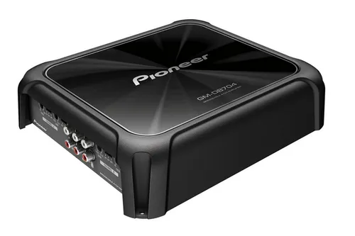 Pioneer GM-D8704 4-Kanal Class-D-Verstärker - Car-HiFi-Endstufen mit 1.200 W Leistung, variablen TPF & HPF für optimale Audioanpassung und Anschluss für bis zu 4 Geräte, ideal für ein leistungsstarkes Klangerlebnis.