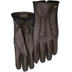 PEARLWOOD Lederhandschuhe Gates, weiches Fleece-Innenfutter, braun 10 - Handschuhe aus atmungsaktivem Schafsleder, gefüttert und wind- sowie wasserabweisend – ideal für kalte Tage.