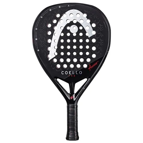 Head Coello Pro 2025 Paddletennis-Schläger - Head Coello Pro 2025, ideal für fortgeschrittene Spieler. Mit innovativer Technologie für optimale Kontrolle und Präzision. Perfekt für kraftvolle Offensivschläge und ein unvergleichliches Spielgefühl.