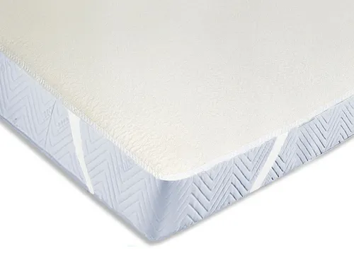 ZOLLNER Matratzenauflage 70 x 140 cm - Matratzenauflagen aus 100% Baumwolle mit Eckgummis, ideal für Allergiker und pflegeleicht bis 95°C. Hochwertige Qualität vom Hotelwäschespezialisten.