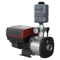 Grundfos Druckerhöhungsanlage CMBE3-62 - Kompakte und leistungsstarke Druckerhöhungsanlage für optimale Wasserversorgung. Ausgestattet mit einem energieeffizienten Permanentmagnetmotor und integriertem Trockenlaufschutz.