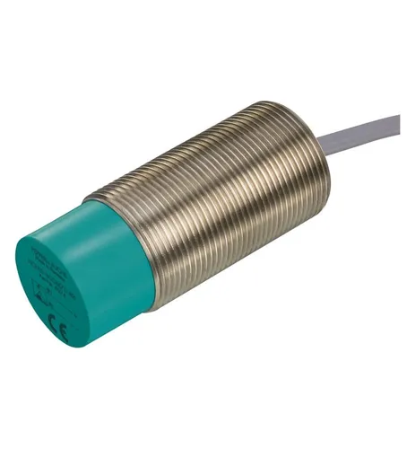 Pepperl+Fuchs NBN25-30GM50-US Induktiver Sensor - Induktiver Sensor mit 25 mm Schaltabstand, robustem Metallgehäuse und einfacher Installation. Ideal für präzise Messungen in industriellen Anwendungen.