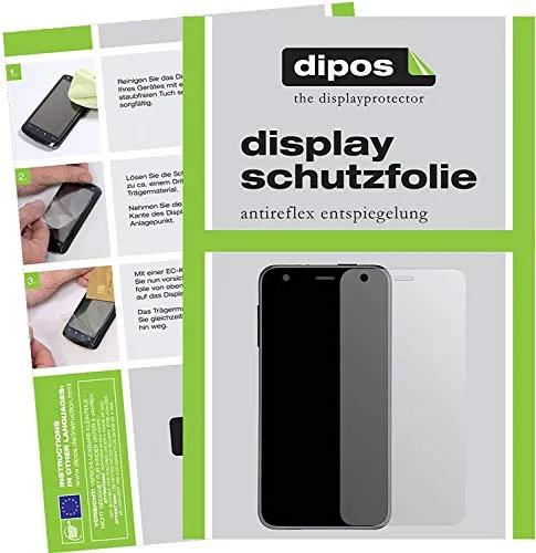 dipos I 6X Schutzfolie matt kompatibel mit Asus ZenWatch 3 Folie Displayschutzfolie