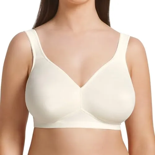 Rosa Faia Soft-BH Twin - T-Shirt BH ohne Bügel, champagner - Funktionsunterwäsche aus seidenweicher Microfaser, mit vorgeformten Cups für ein angenehmes Tragegefühl und eine perfekte Passform.