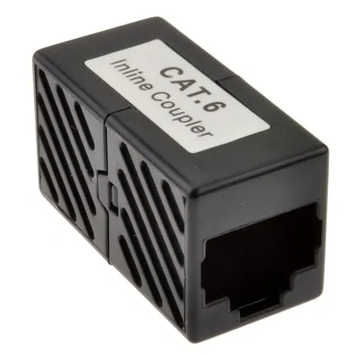 kenable CAT6 RJ45 Kupplung Gigabit Koppler Buchse Zum Buchse Adapter [Cat6 UTP]