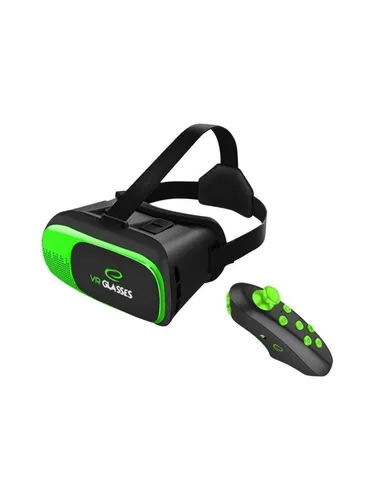 Esperanza 3D VR Brille mit kabellosem Controller - Erlebe fesselnde Virtual-Reality-Abenteuer mit dieser komfortablen VR-Brille für dein Handy. Inklusive kabellosem Controller für ein optimales Spielerlebnis.