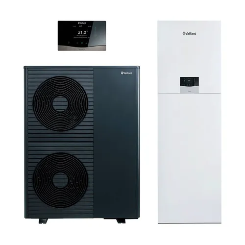 Vaillant aroTHERM plus 105/8.1 Wärmepumpen Paket - Wärmepumpen Paket für effiziente Heizlösungen, umweltfreundlich und ideal für nachhaltige Energienutzung.
