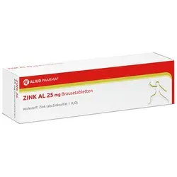 Zink AL 25 mg Brausetabletten bei Zinkmangelzuständen