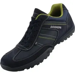Dockers by Gerli Herren 36HT004-201660 Oxford, Blau (Navy 660), 45 EU - Herren-Schnürhalbschuhe mit rutschfester Sohle für optimalen Gehkomfort und pflegeleichtes Material – perfekt für den täglichen Gebrauch.