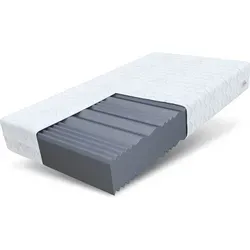 Matratze COMFORT MAX PLUS 180x200 cm – 7 Zonen, H3, Kaltschaum - Matratzen für optimalen Schlafkomfort – 7 Zonen mit passender Unterstützung, allergikerfreundlich und doppelseitig nutzbar. Ideal für erholsame Nächte!