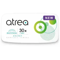 Atrea Select + 1 Day Multifocal (30er Packung) Tageslinsen (-10 dpt, Addition Low (0.75-2.25) & BC 8.4) für Allergiker