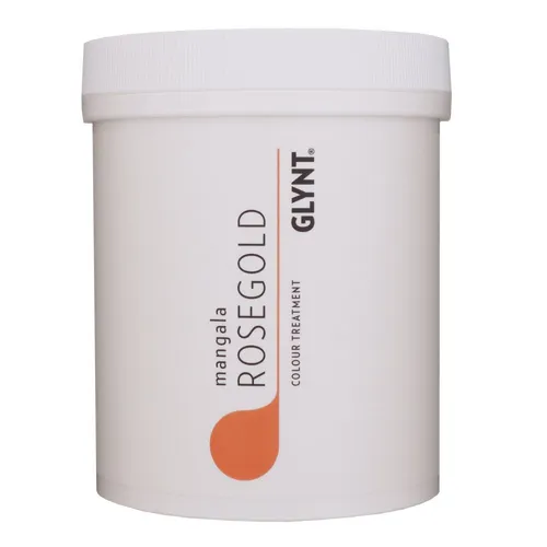 GLYNT MANGALA Rosegold 1000 ml - Farbauffrischende Tönungskur - Coloration - Verleihen Sie Ihrem Haar mit der rosegolden Tönungskur von GLYNT MANGALA brillanten Glanz. Ideal für eine schnelle Farbauffrischung ohne Pumpe.