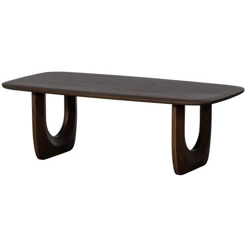 Couchtisch Frequent aus Mangoholz, Braun - Eleganter Couchtisch aus robustem Mangoholz, ideal für stilvolle Wohnzimmergestaltung und bietet praktische Ablagefläche für Getränke und Snacks.
