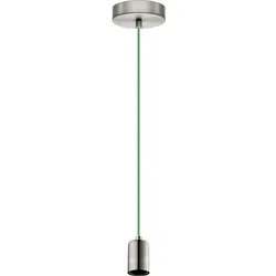 EGLO Yorth, Flexible Halterung, Grün, Nickel, Stahl, Wohnzimmer, Drinnen, II - Grün