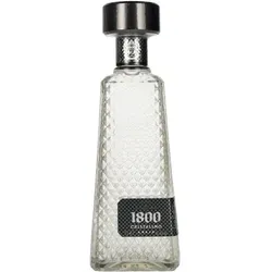 Cristalino Tequila 1800 in Geschenkverpackung - Exquisiter Tequila aus der ältesten Destillerie Lateinamerikas, kristallklar und mit feinen Aromen von Karamell und Vanille – ideal für besondere Anlässe.