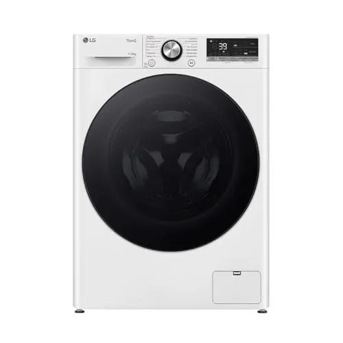 LG W4WR70E6Y 11kg/6kg Stand Waschtrockner - Waschtrockner mit 11kg Wasch- und 6kg Trockenkapazität, WLAN-Funktion für Smart Home und platzsparendes Design, ideal für kleine Wohnungen.