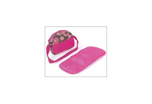 CHIC2000 Puppen Wickeltasche 853 87 Wickeltasche, Hot Pink Pearls