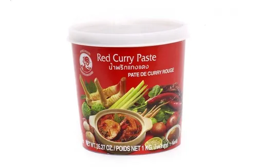 [ 1000g ] COCK Rote Currypaste | Red Curry Paste | rotes Thai-curry