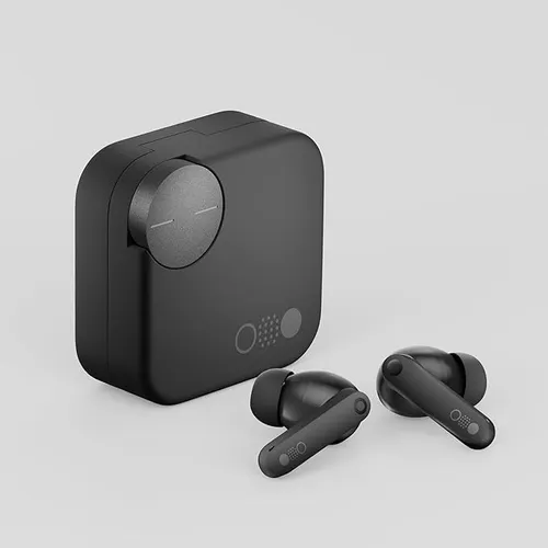 CMF by Nothing Buds Pro 2 – Kabellose Ohrhörer mit HiFi-Sound - Kopfhörer mit 50 dB intelligenter aktiver Geräuschunterdrückung, 6 HD-Mikrofonen und innovativem Smart Dial für einfache Steuerung und personalisierte Audioerlebnisse.
