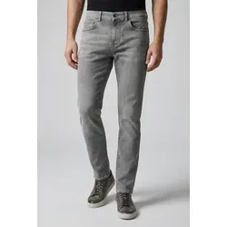 Pepe Jeans Slim Fit Jeans in Grau - W32/L32 - Stylische Slim Fit Jeans für Herren mit 5-Pocket Design und hochwertigem Leder-Patch. Ideal für lässige Outfits und den täglichen Gebrauch.
