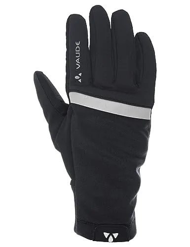VAUDE Fahrradhandschuhe HANKO schwarz 10 (XL) - Fahrradbekleidung, atmungsaktive und winddichte Handschuhe für optimalen Grip und Komfort beim Radsport.